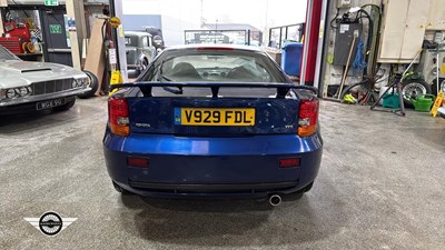 Lot 4 - 1999 TOYOTA CELICA VVTI