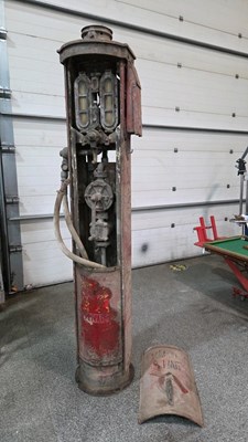 Lot 503 - VINTAGE MANUAL PETROL PUMP PROJECT