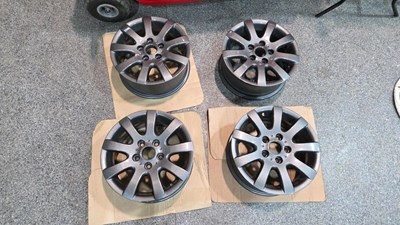 Lot 567 - 4 X ALLOY WHEELS FROM A 2013 CADDY VAN