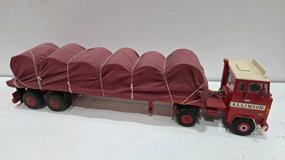 Lot 473 - ALLINSON HAULAGE WOODEN TRUCK