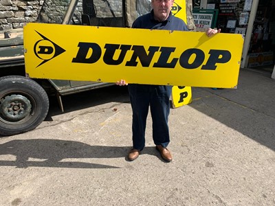 Lot 401 - LARGE DUNLOP SIGN