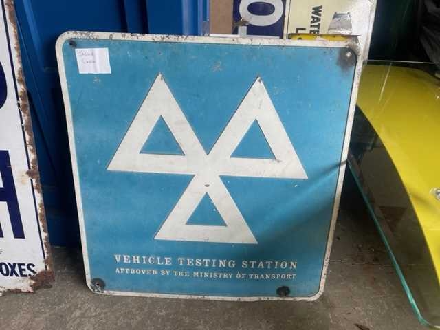 Lot 201 - ORIGINAL MOT SIGN