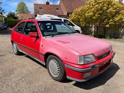 Lot 418 - 1990 VAUXHALL ASTRA GTE 2.0