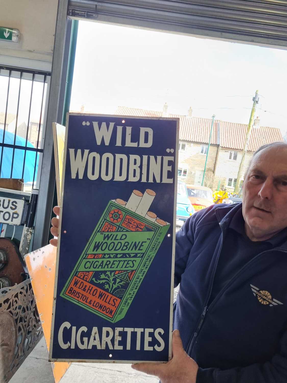 Lot 478 - WILD WOODBINE SIGN