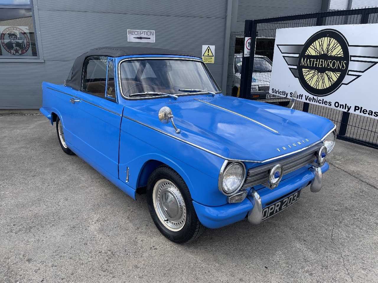 Lot 447 - 1971 TRIUMPH HERALD 13/60