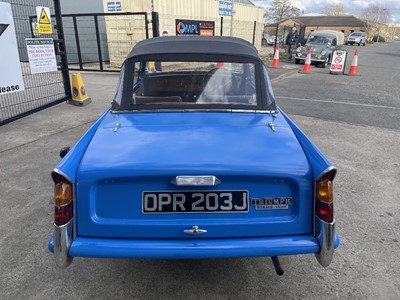 Lot 447 - 1971 TRIUMPH HERALD 13/60