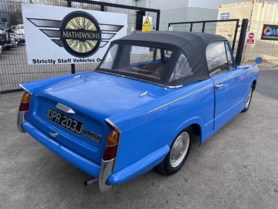 Lot 447 - 1971 TRIUMPH HERALD 13/60