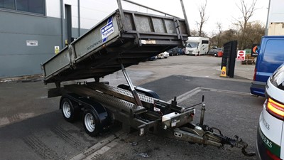 Lot 458 - IFOR WILLIAMS 3.0 TONNE TIPPING TRAILER