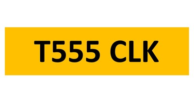 Lot 518 - REGISTRATION ON RETENTION - T555 CLK