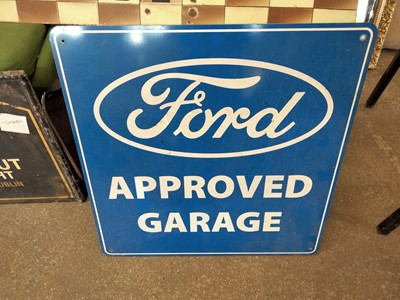 Lot 537 - FORD APPROVED GARAGE SIGN
