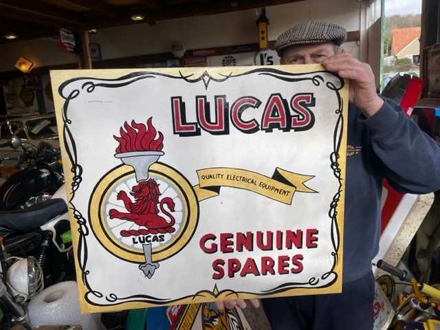 Lot 569 - LUCAS SIGN