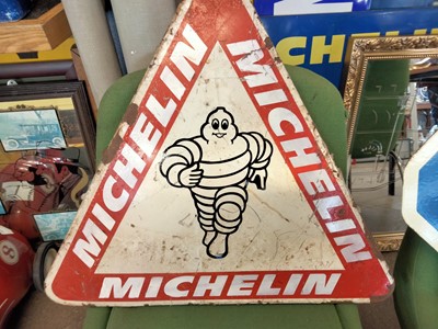 Lot 521 - ENAMEL MICHELIN SIGN