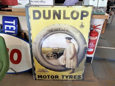Lot 588 - Dunlop Reproduction Sign