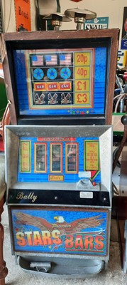 Lot 593 - STAR 'N' BARS SLOT MACHINE