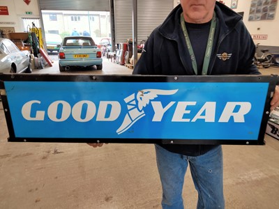 Lot 507 - GOODYEAR DOUBLE SIDED SIGN