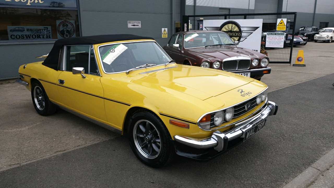 Lot 494 - 1973 TRIUMPH STAG