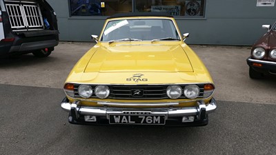 Lot 494 - 1973 TRIUMPH STAG