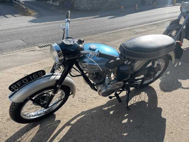 Lot 45 - 1958 TRIUMPH TIGER CUB MOTORBIKE