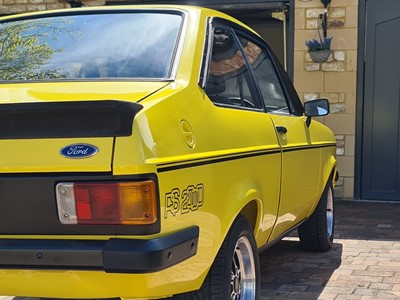 Lot 280 - 1979 FORD ESCORT RS2000