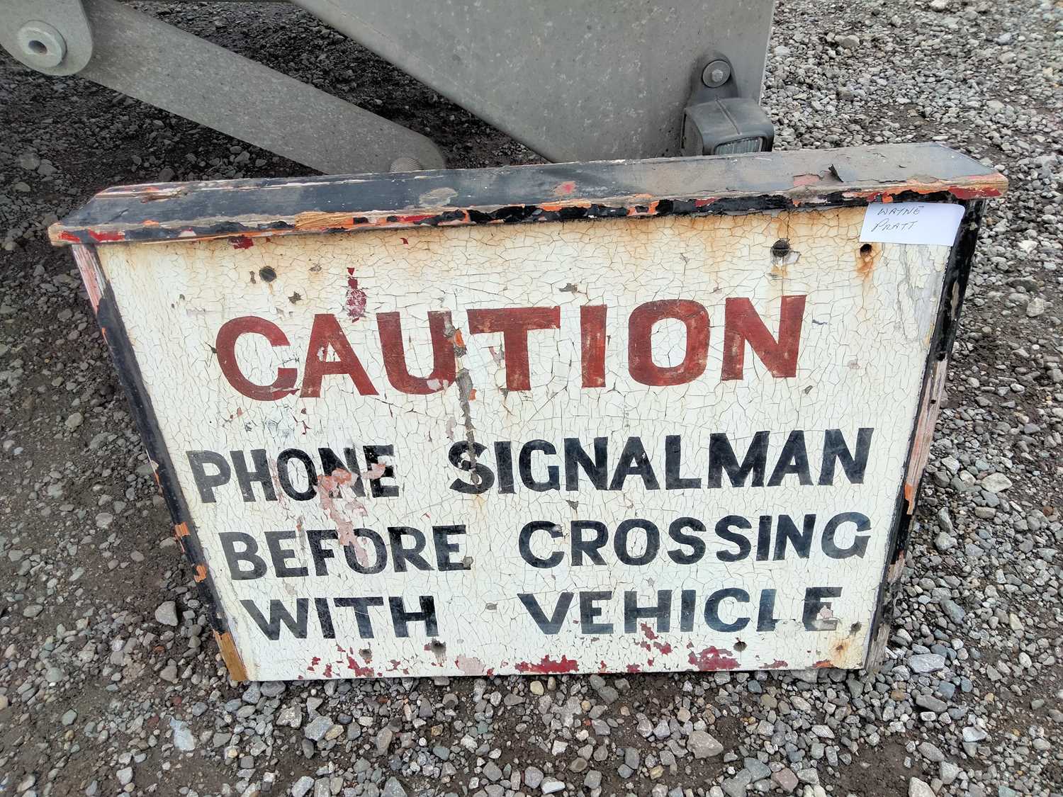 Lot 241 - PHONE SIGNALMAN SIGN