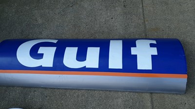 Lot 366 - CURVED GULF SIGN