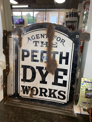 Lot 46 - PERTH DYE DOUBLE SIDED SIGN