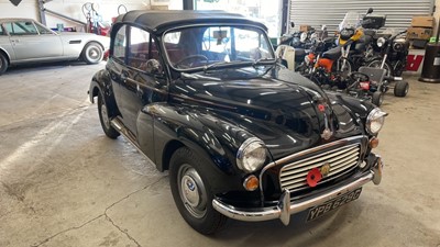 Lot 394 - 1969 MORRIS MINOR 1000 CONVERTIBLE