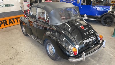 Lot 394 - 1969 MORRIS MINOR 1000 CONVERTIBLE
