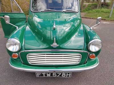 Lot 435 - 1969 MORRIS MINOR 8CWT VAN