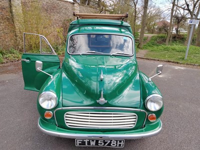 Lot 435 - 1969 MORRIS MINOR 8CWT VAN