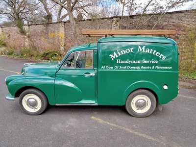 Lot 435 - 1969 MORRIS MINOR 8CWT VAN