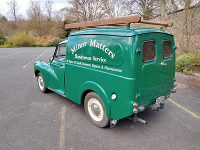 Lot 435 - 1969 MORRIS MINOR 8CWT VAN