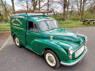 Lot 435 - 1969 MORRIS MINOR 8CWT VAN