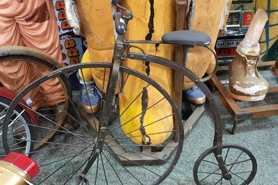 Lot 413 - REPLICA PENNY FARTHING BIKE