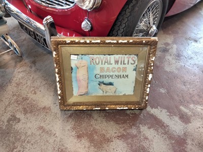 Lot 465 - ROYAL WILTSHIRE BACON SIGN