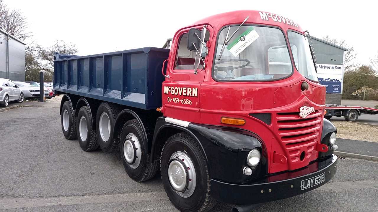 Lot 488 - 1967 FODEN S21 TIPPER