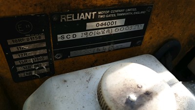 Lot 494 - 1981 RELIANT SCIMITAR GTE