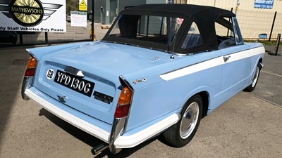 Lot 505 - 1968 TRIUMPH HERALD 13/60