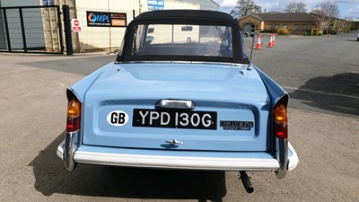 Lot 505 - 1968 TRIUMPH HERALD 13/60