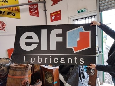 Lot 427 - ELF LUBRICANTS SIGN