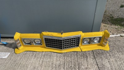 Lot 491 - 1978 FORD YELLOW FRONT WALL ART