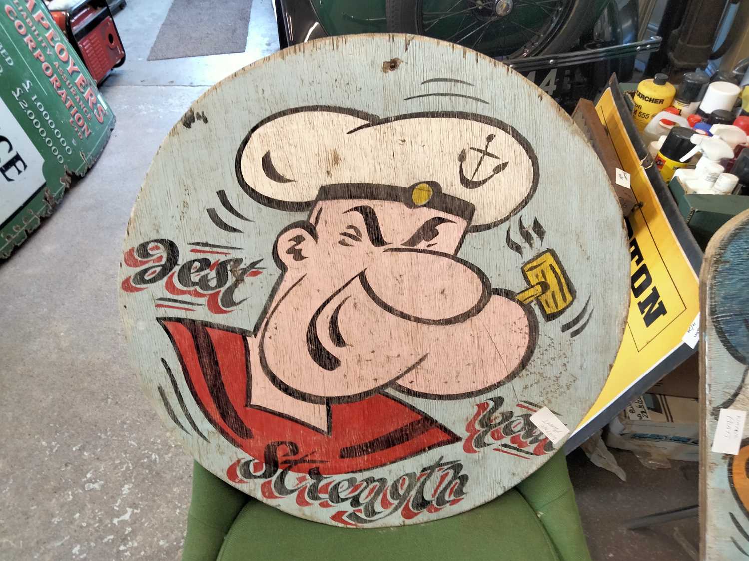 Lot 598 - POPEYE SIGN