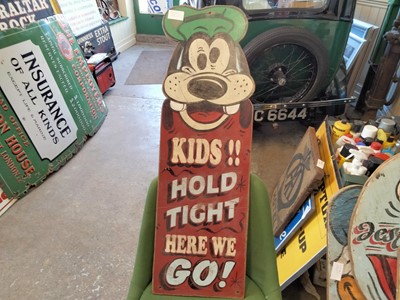 Lot 604 - GOOFY SIGN