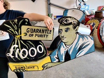 Lot 616 - GUARANTEE OF PURITY SIGN