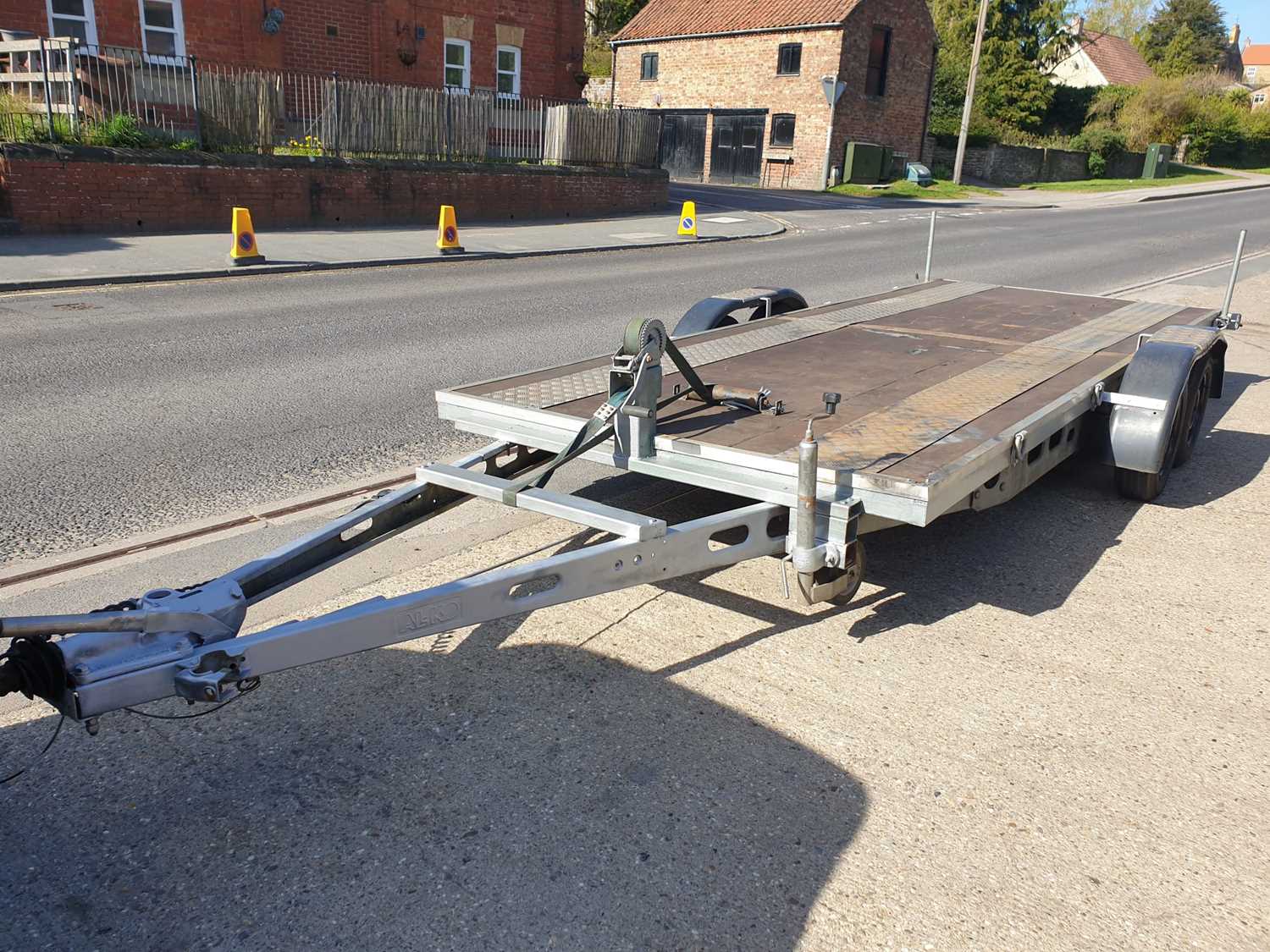 Lot 481 - 16FT CAR TRAILER