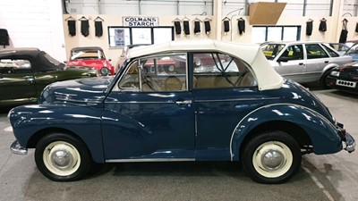 Lot 585 - 1952 MORRIS MINOR