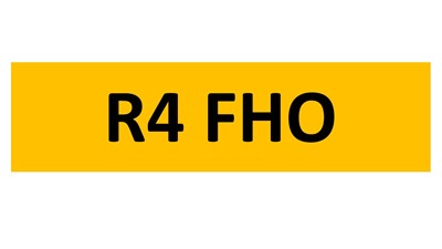 Lot 607 - REGISTRATION ON RETENTION - R4 FHO