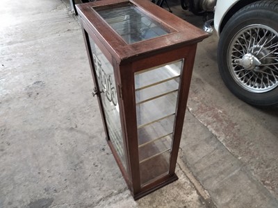 Lot 7 - FRY'S GLASS CABINET