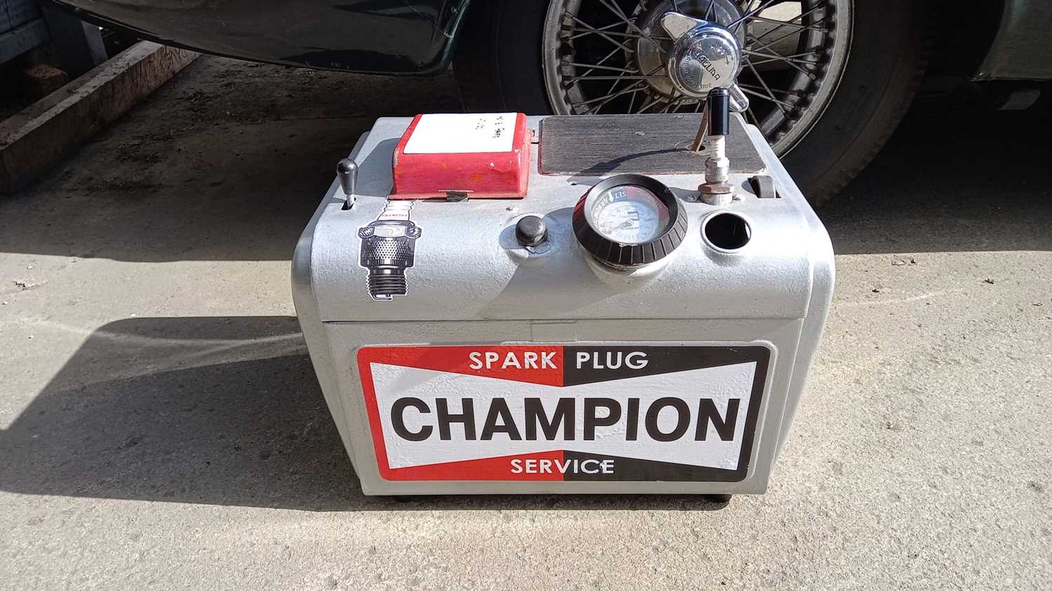 Click for high resolution Lot 59 - CHAMPION SPARK PLUG CLEANER