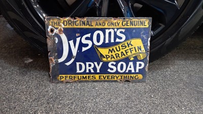 Lot 76 - DYSONS SOAP SIGN